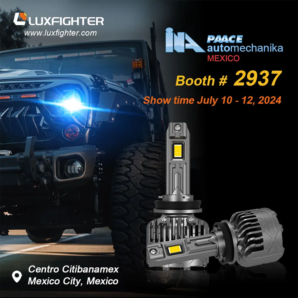 Luxfighter LED предводена светлина 2024 Мексико Ина Паајс