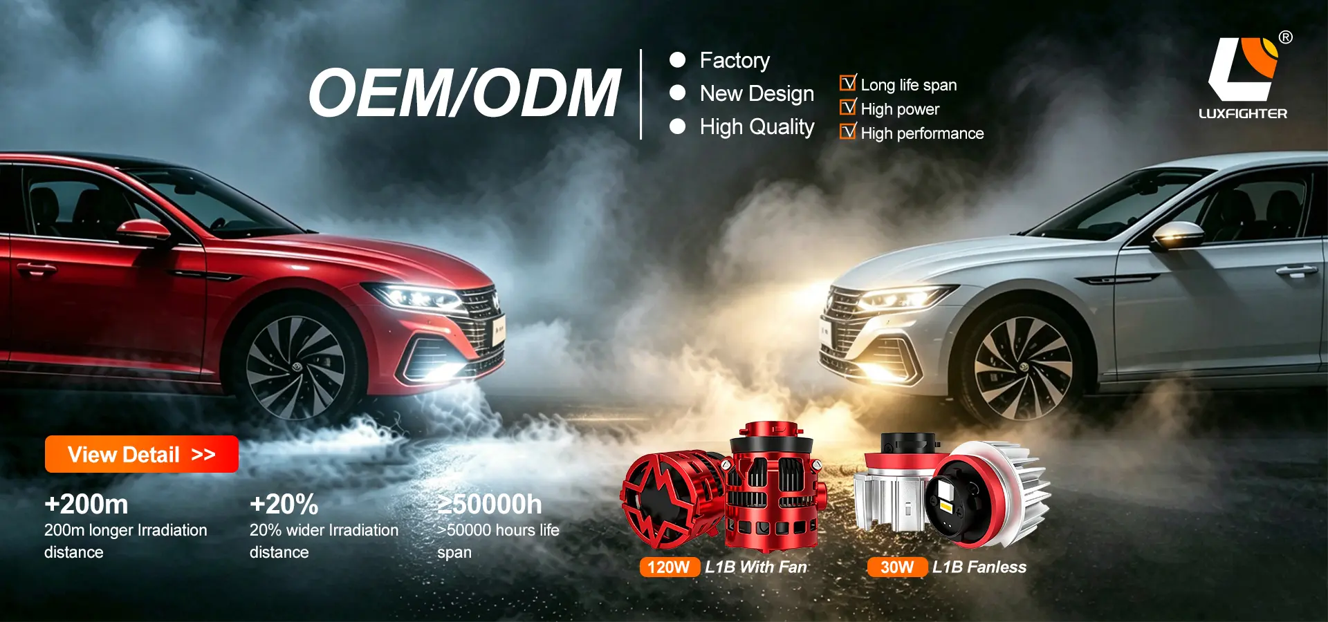 Серија Q36-60W 6000LM