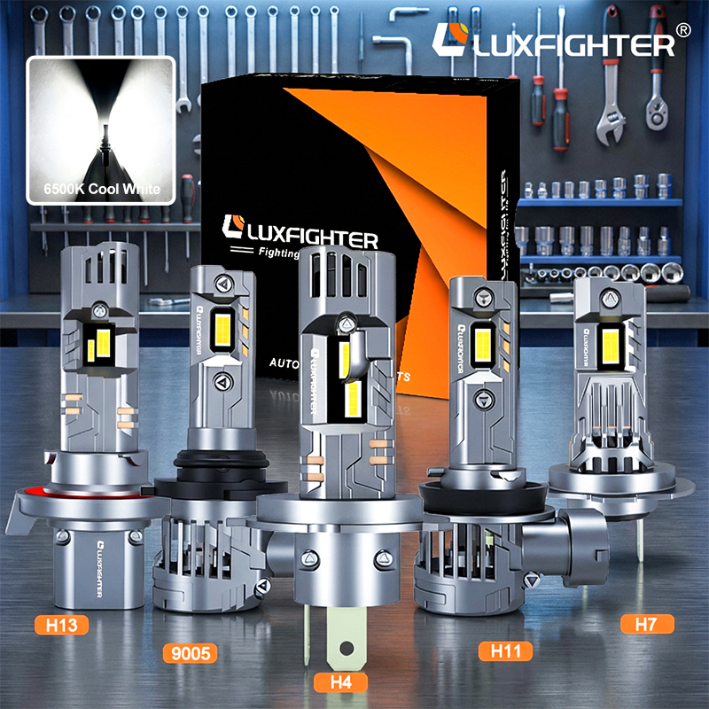 Дали LED фаровите штедат или жедни за струја? Светлата на автомобилот на Luxfighter го објаснуваат сето тоа во едно движење